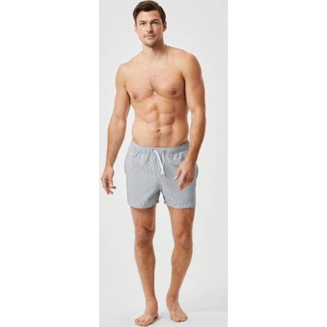 Björn Borg Borg Seersucker Swim Shorts Grå, S