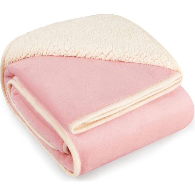 Bedsure Cat Blanket for Indoor Cats - Waterproof Calming Cat Blankets for Couch Protection  Sherpa Fleece Pet Blanket  Soft Plush Reversible Throw Fur