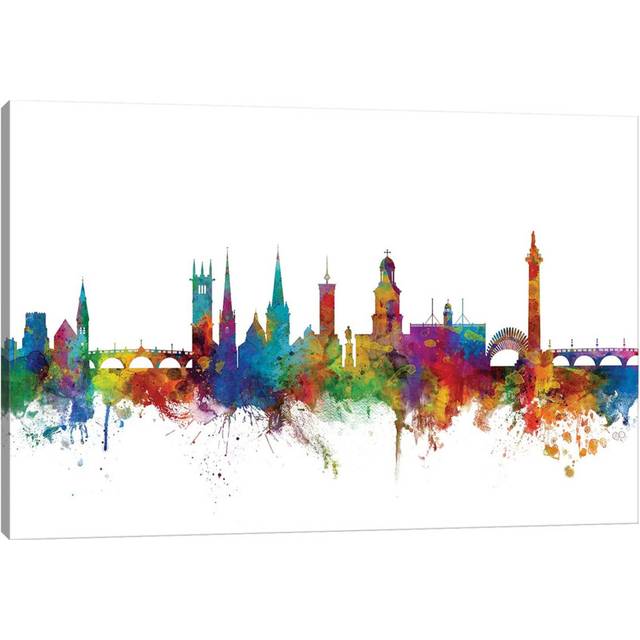 San Francisco, California Skyline by Michael Tompsett - Wrapped Canvas Art Prints (152.5 cm H x 101.5 cm W)