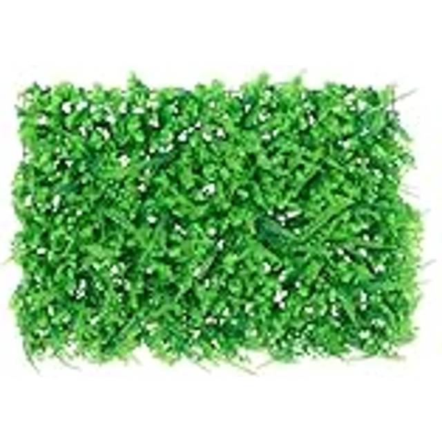 vidaXL Artificial Fern Leaf Fence 24 pcs Green 40x60 cm