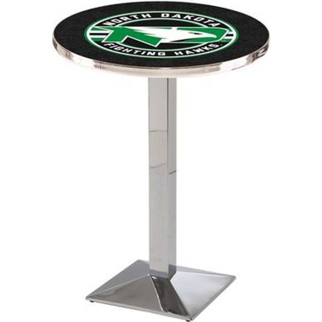 Holland Bar Stool L217C4236NorDak 42 in. North Dakota ND Pub Table with 36 in. Top, Chrome