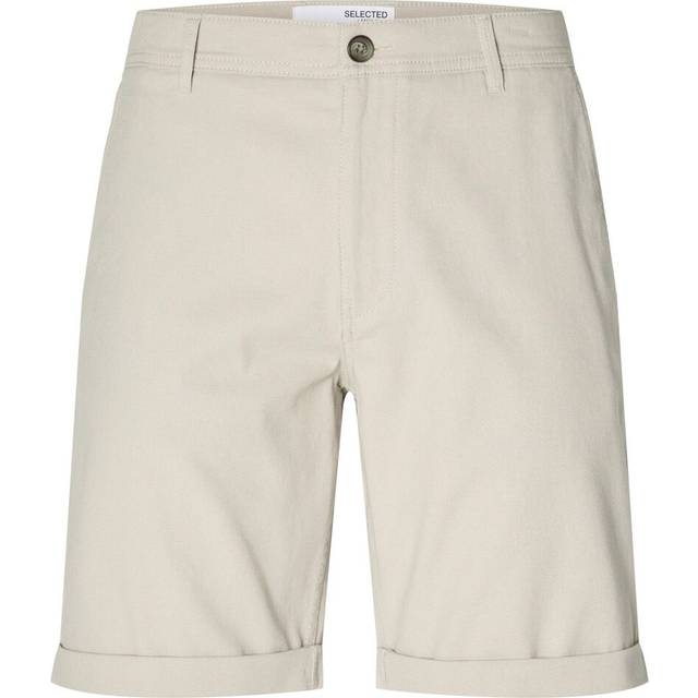 SELECTED Slhslim-Luton Flex Shorts |Beige |L