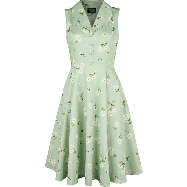 H&R London Timea Swing Dress Midi Dress mint - 5XL