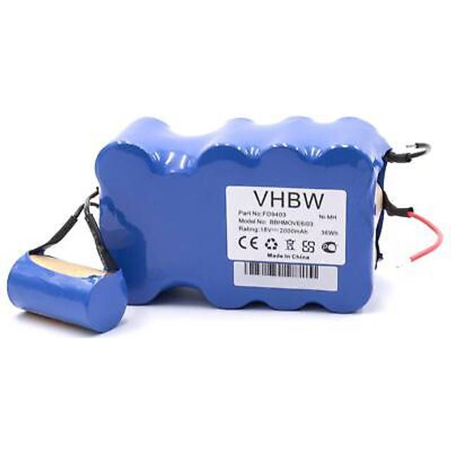Battery for bosch bbhmove4au/03 bbhmove4/03 bbhmove5/02 bbhmove4n/01 2000mah 18v