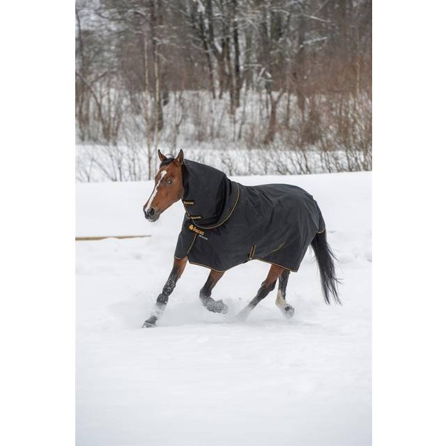 Bucas Irish Combi Neck Lös Hals– Svart/Guld (M)