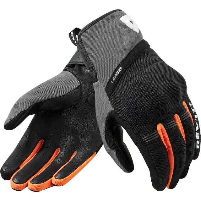 Revit Mosca 2 Motorcycle Gloves, black-orange, Size L for Men