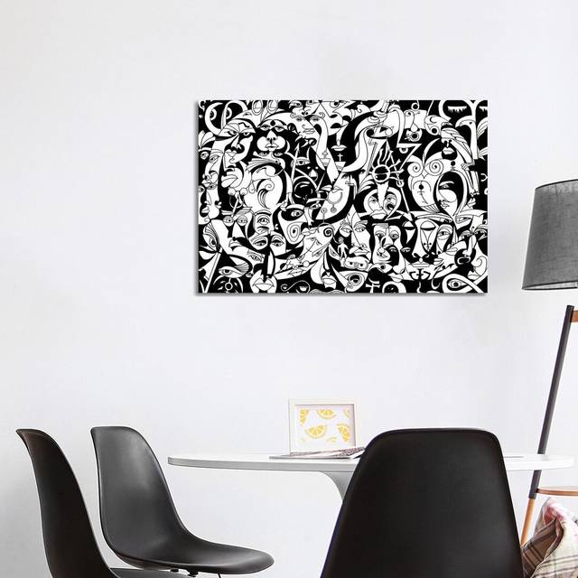 The Infinity - Ancient Greek by Koorosh Nejad - Wrapped Canvas Graphic Art (66.04cm H x 101.6cm W x 3.81cm D)