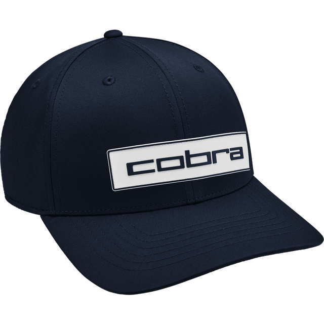 Cobra Tour Tech Cap, One Size, Deep Navy-White