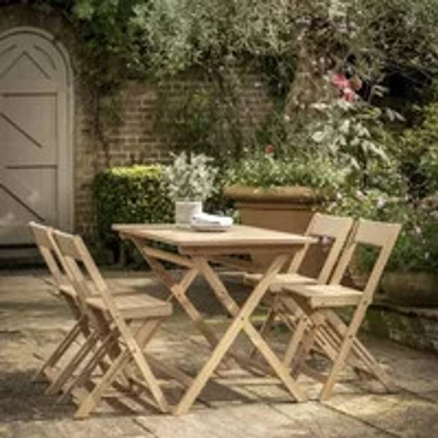Gallery Direct Lindos Folding Dining Set - One Colour