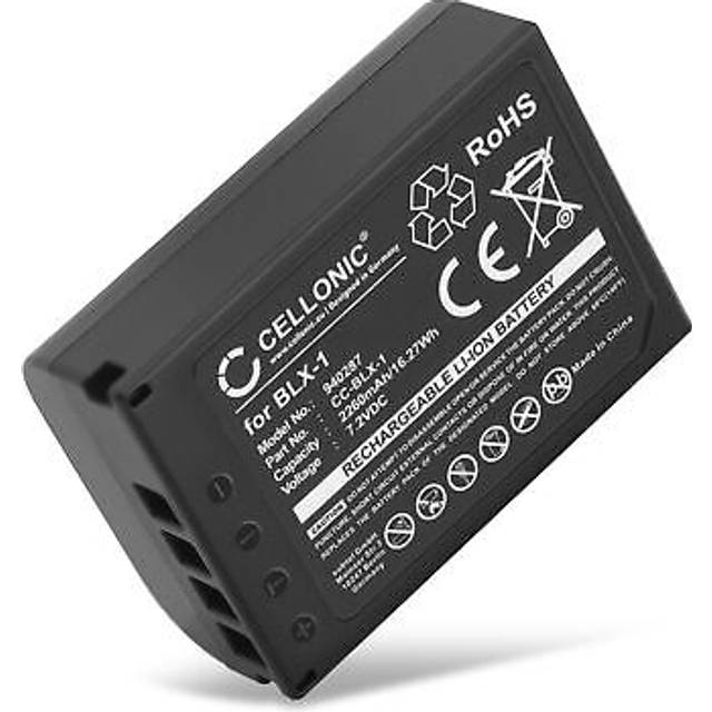 Replacement camera battery for olympus om system om-1