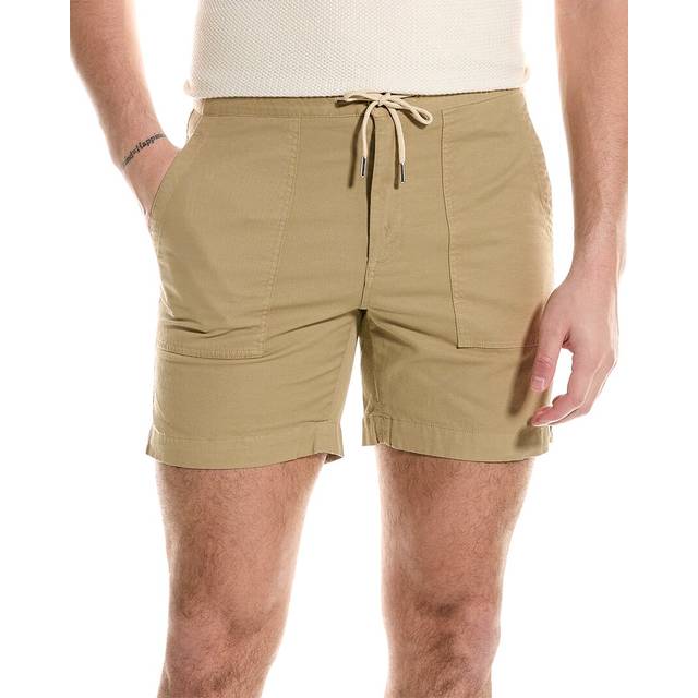 Robert Talbott Anderson Linen-Blend Drawstring Short