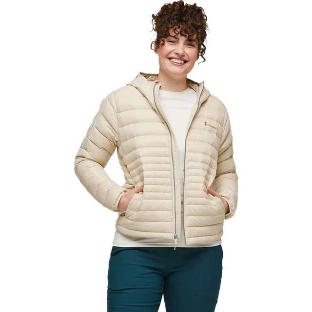 Cotopaxi Fuego Down Hooded Jacket - Dunjacka - Dam Cotopaxi Cream - old M