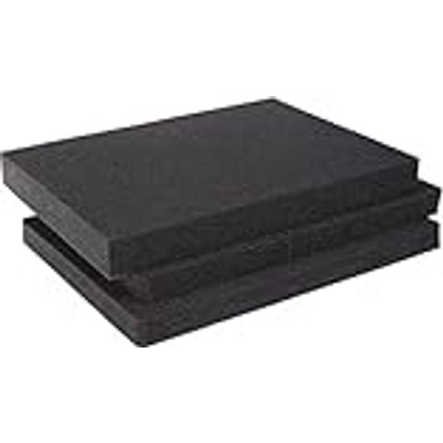 Mantona foam inlay for protective case M (grid and studded foam), grey