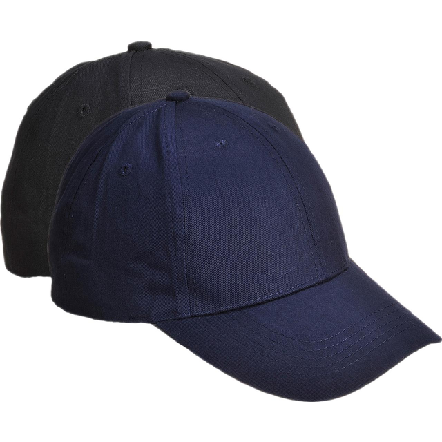 Portwest Six Panel Baseball Cap - Navy