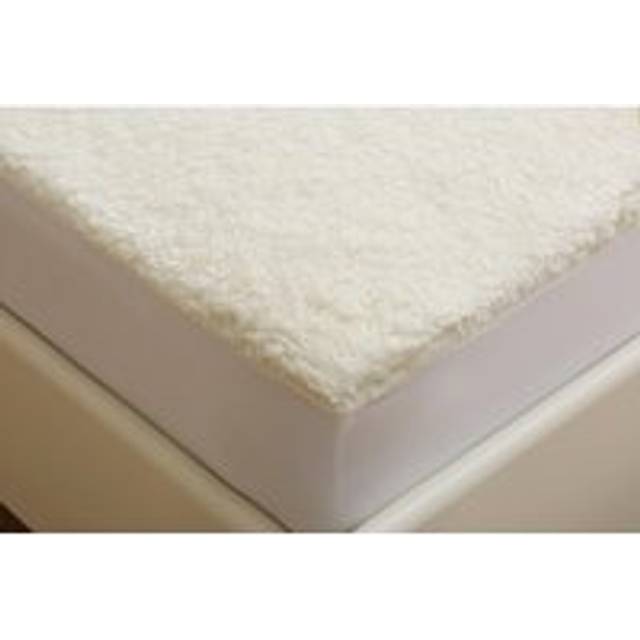(King) Fleece Under Blanket Faux Sheep Skin Fitted Sheet Soft Warm