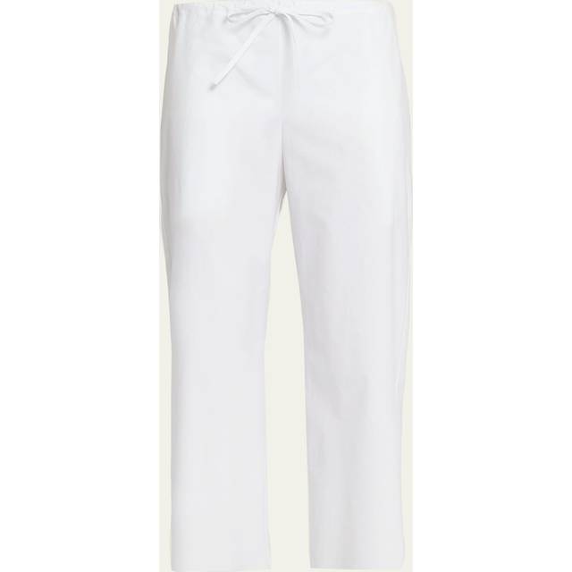 The Row White Jubin Trousers - OFF WHITE - L