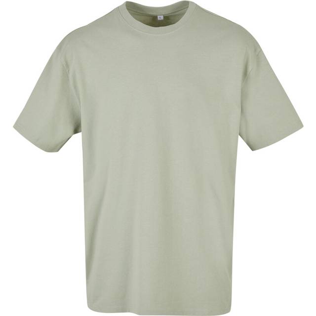 (XS, Soft Salvia) Build Your Brand Unisex Adults Heavy Oversized Tee
