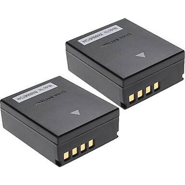2x battery for olympus om-d e-m1 mark ii e-m1 mark iii 2000mah