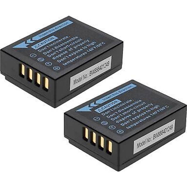 2x battery for fujifilm finepix hs50exr hs50 hs33exr hs30exr 1140mah