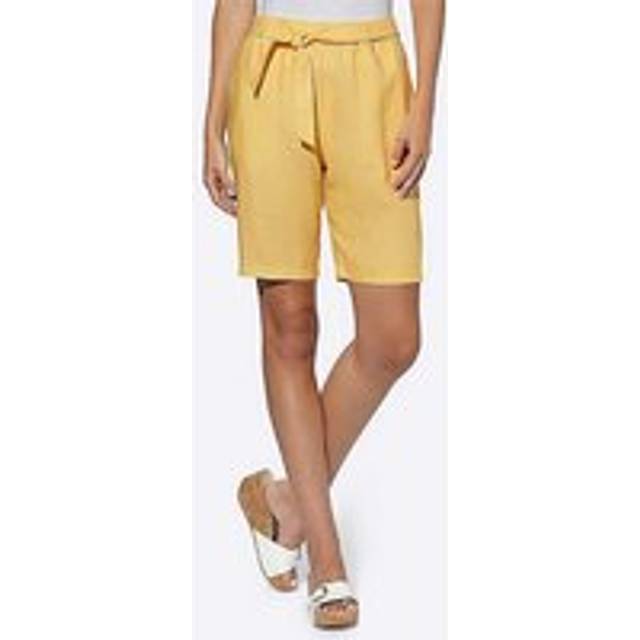 Heine Linen Shorts - Yellow