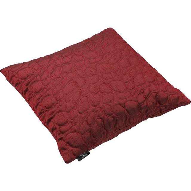 Bloxom Pebble Quilted Cushion Cover - Wine Red (60 x 60cm)