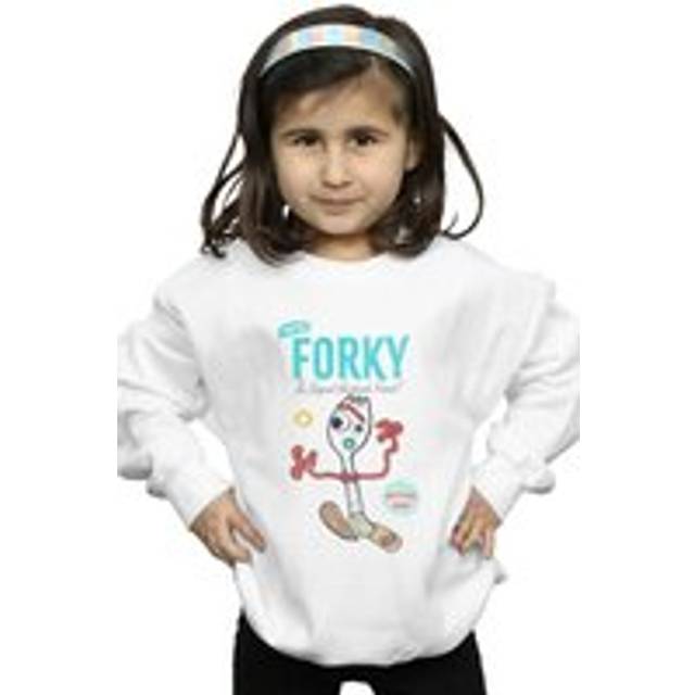 Toy Story 4 Forky Handmade Friend Sweatshirt - White - 7-8 Years