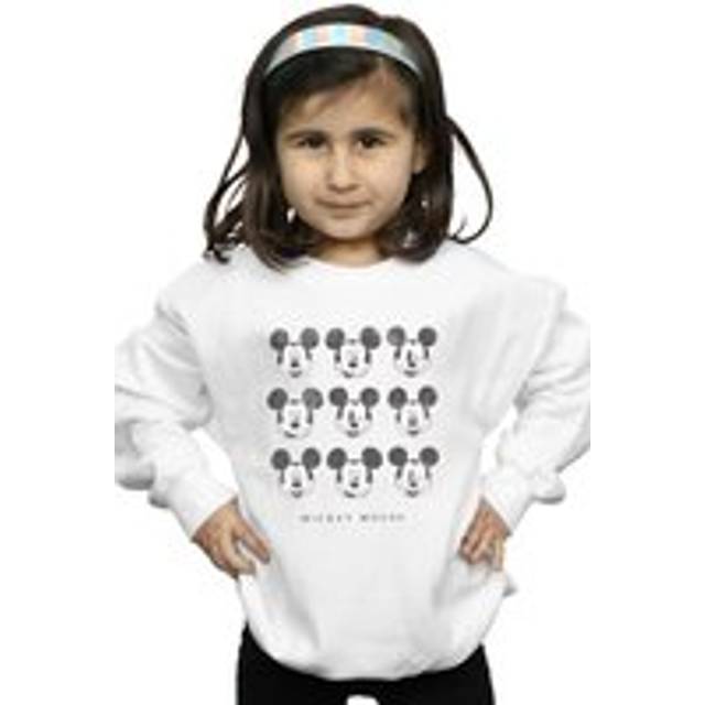 Mickey Mouse Wink And Smile Sweatshirt - White - 9 Years