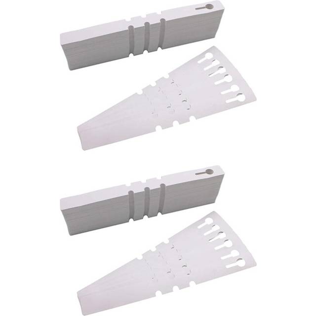 800 Pcs Plastic Plant Labels Wrap Around Tree Tags, Adjustable Nursery Garden Labels Plant Tags White