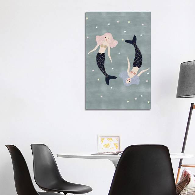 Light Mermaids (101.6cm H x 66.04cm W x 1.905cm D)