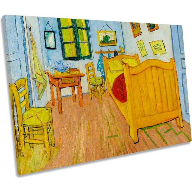 Vincent Van Gogh''s Bedroom In Arles CANVAS WALL ART Print (50.8cm H x 76.2cm W x 2cm D)