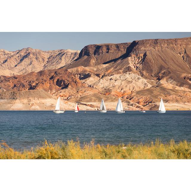 Lulu Mountains Dominate the Background by Chrisboswell - Wrapped Canvas Photograph (81cm H x 122cm W x 3.8cm D)