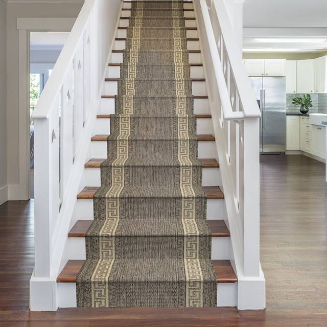 Rosalind Wheeler Almazan Flatweave Tweed Stair Runner Runner 630cm x 66cm