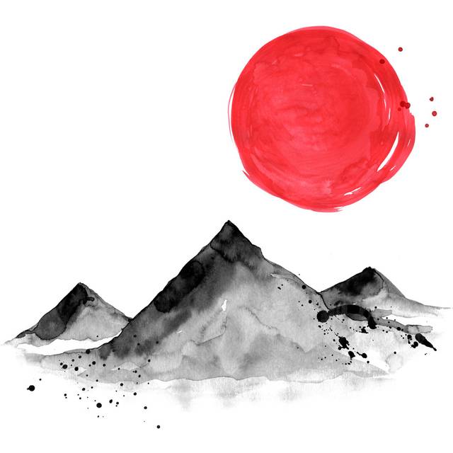 Halen Hand by Katyau - Print (122cm H x 122cm W x 3.8cm D)
