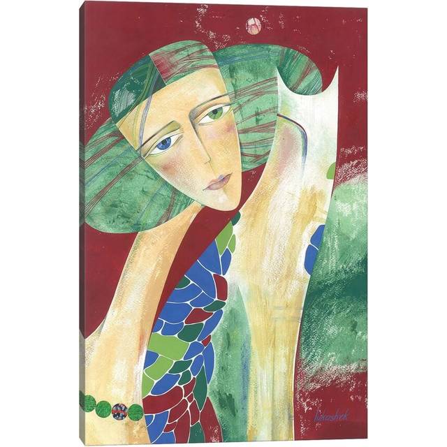 Beads of the Moon by Neli Lukashyk - Wrapped Canvas Art Prints (66.04cm H x 45.72cm W x 3.81cm D)