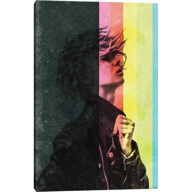 Inside the Retro by Underdott Art - Wrapped Canvas Graphic Art (45.72cm H x 30.48cm W x 1.91cm D)