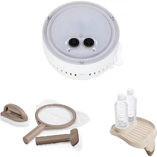 Spa LED Light Maintenance Kit And Spa Cup Holder - Grey - 1kg