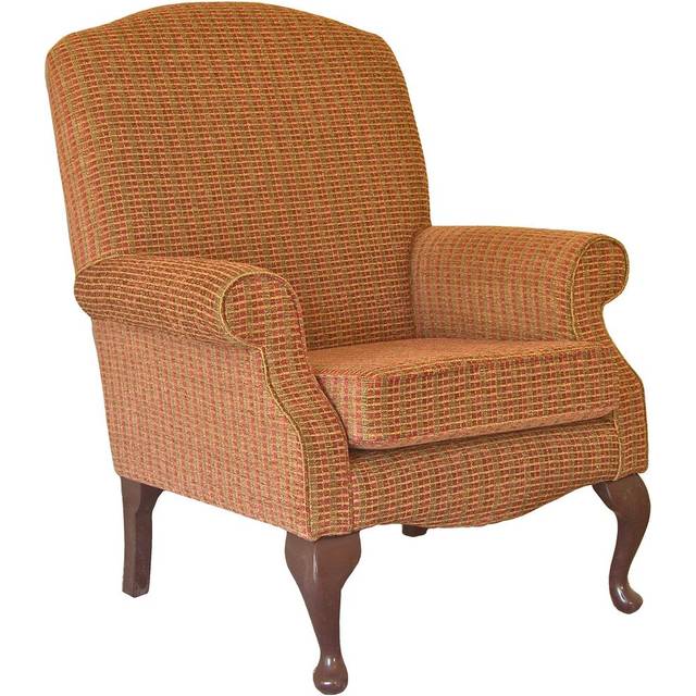Clarkston Armchair - Mahogany (97cm H X 74cm W X 80cm D)