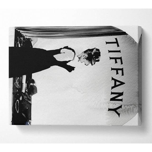 Audrey Hepburn Tiffanys Window - Wrapped Canvas Art Prints - Multicolour (106.6cm H x 66cm W x 10cm D)