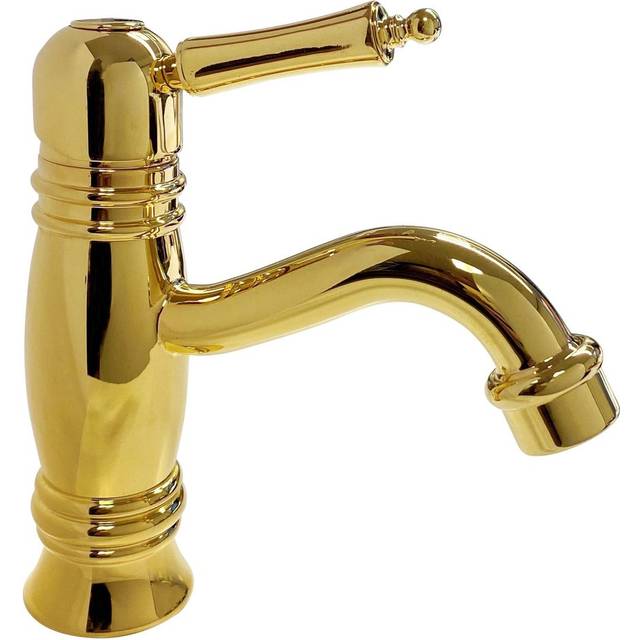 Duschbyggarna Tvättställsblandare Oxford 1-grepps Modell 6328 (Guld)