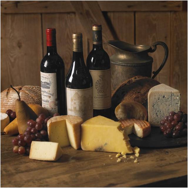 Wine & Cheese by Michael Harrison - Photograph Print on Canvas - No Frame (93.98 cm H x 93.98 cm W x 1.91 cm D)