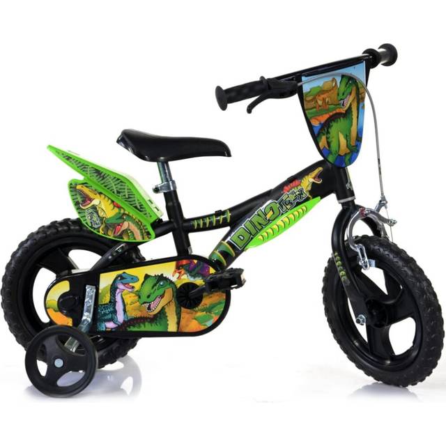 Dinosaur 12" Bike - Black - 1 Pack