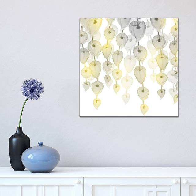 Lit Lantern Cascade II - Wrapped Canvas Painting (45.72cm H x 45.72cm W x 3.81cm D)