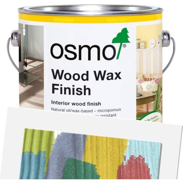 Osmo Wood Wax Finish (Intensive Colours) - 3169 Black - 2.5 Litres