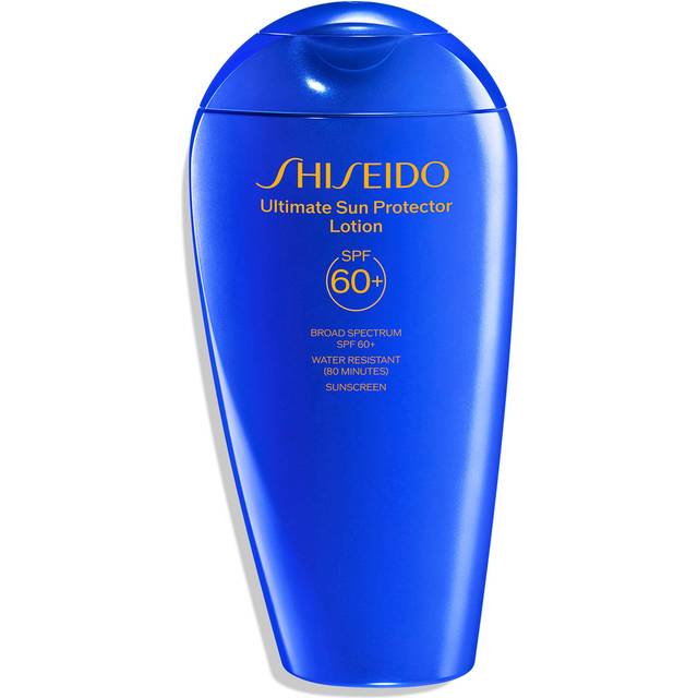 Shiseido Ultimate Sun Protector Lotion - 300 mL - Invisible Broad-Spectrum SPF 60+ Sunscreen for Face & Body - Lightweight Formula - All Ski
