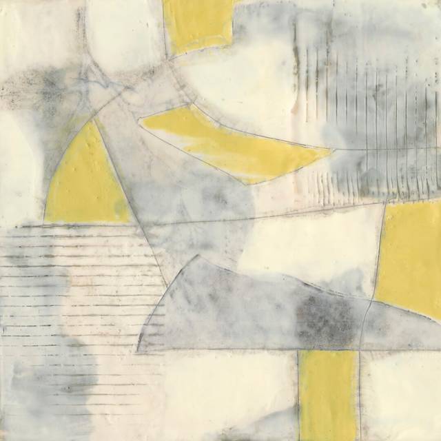 Thin Grey Lines II By Jennifer Goldberger - Wrapped Canvas Painting Print (122cm H x 122cm W x 3.8cm D)