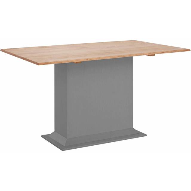 Gracie Oaks Oaxaca D.Table Fix Top S Gr/W Stain/Wax H75 x L140 x W90cm