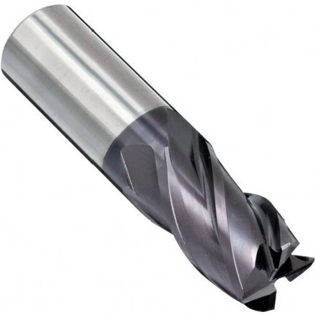 Guhring 5556 12.00MM Carbide 4 Flute Standard Length End Mill - FIREX Coated