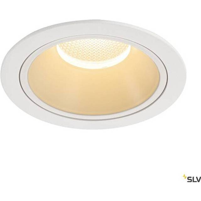 SLV Numinos Dl Xl Indoor LED Recessed Ceiling Light White/White 3000K 20°