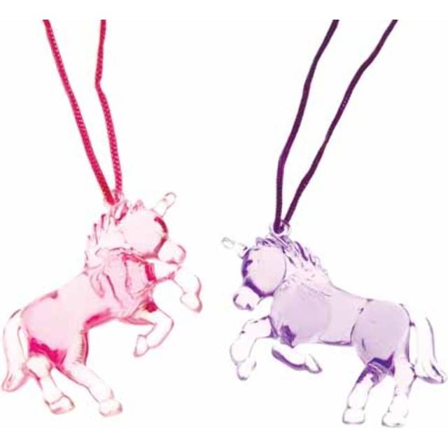 "U.S. Toy Princess Unicorn Necklaces  FBA_JA743  Pink Purple  28"""""
