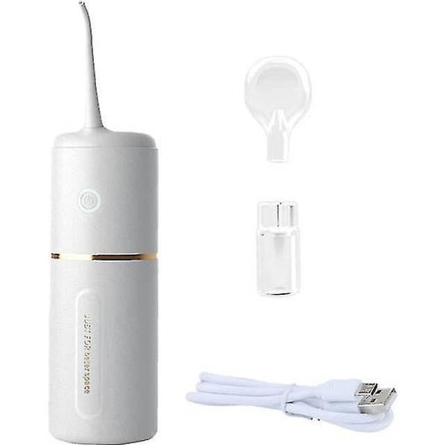 280ml Portable Oral Irrigator Usb Rechargeable Water Flosser Dental Water Jet Water Tank Waterproof Teeth Cleaner Cordless